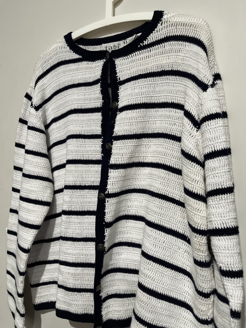 Women’s Tabi International knit 100% cotton cardigan